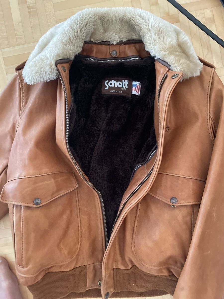 Schott Giacche: Blouson aviateur Schott édition limitée 184sm – Usato da Villars-sur-Glâne venduto da Tos_45 3