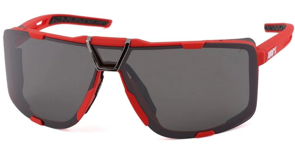 100% Norvik Sunglasses - Soft Tact Crystal Black, Unisex Adult Modern Sports Shades