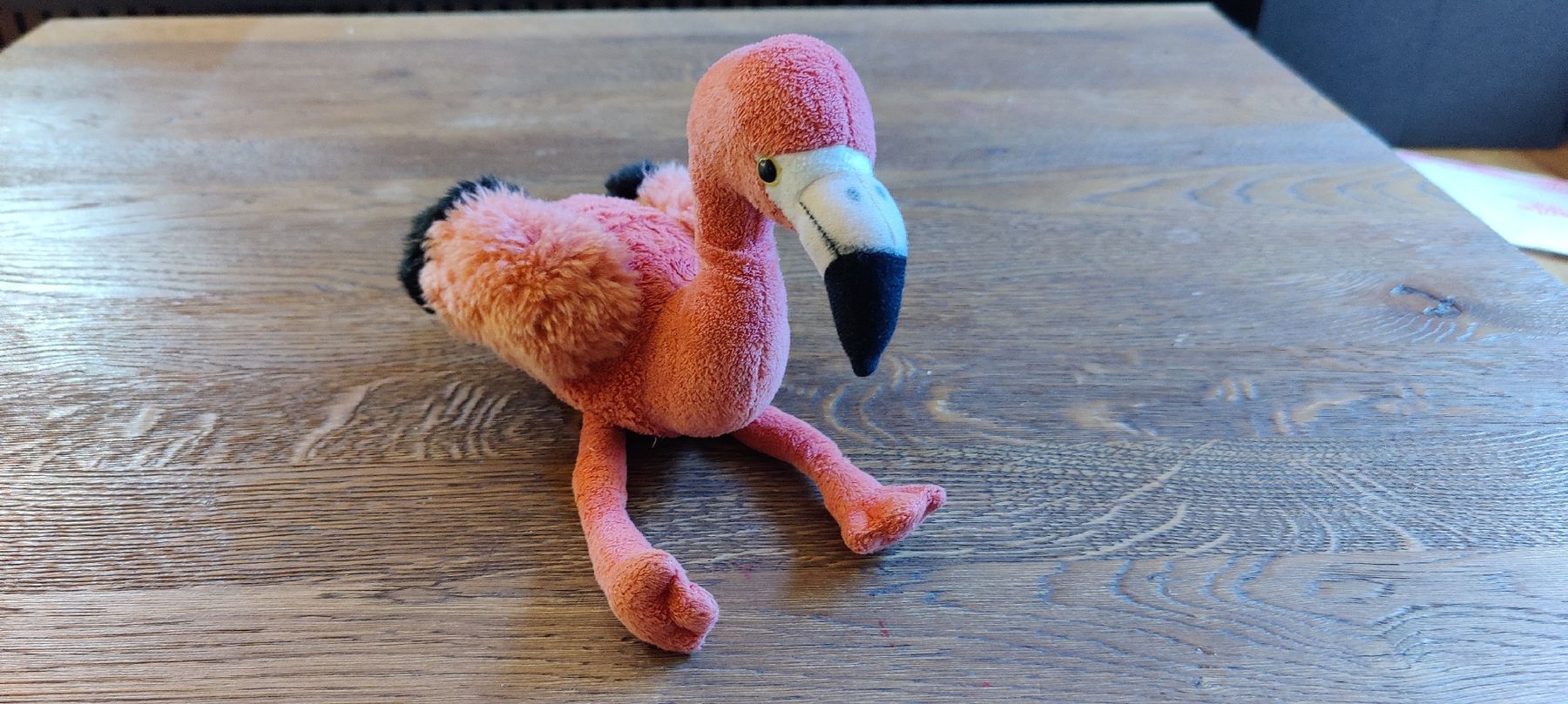 Puppen: WWF Plüschtier Flamingo – Gebraucht aus Binningen von sch_89j7