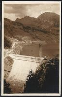 Siebnen, Kraftwerk Wäggithal, Staumauer