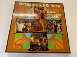 9 Schallplatten Schweizer Unterhaltungs-Festival - Rarität!