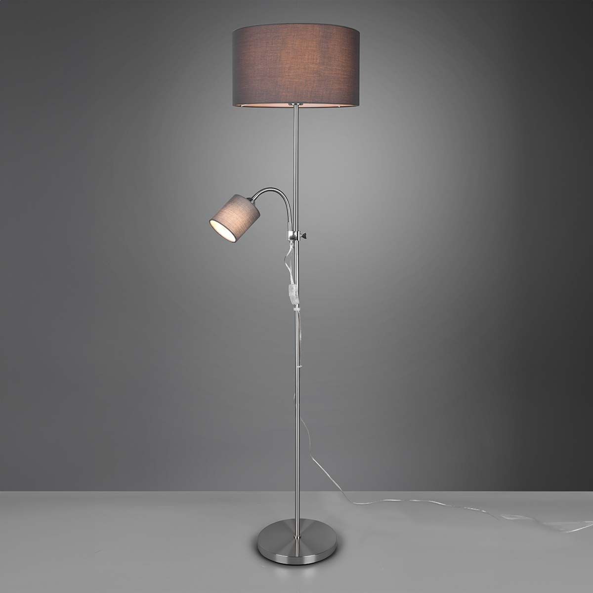 Lampen: Stehleuchte, Stoffschirm, 160 cm Höhe – Neu (gemäss Beschreibung) aus Kreuzlingen von Smart-Light