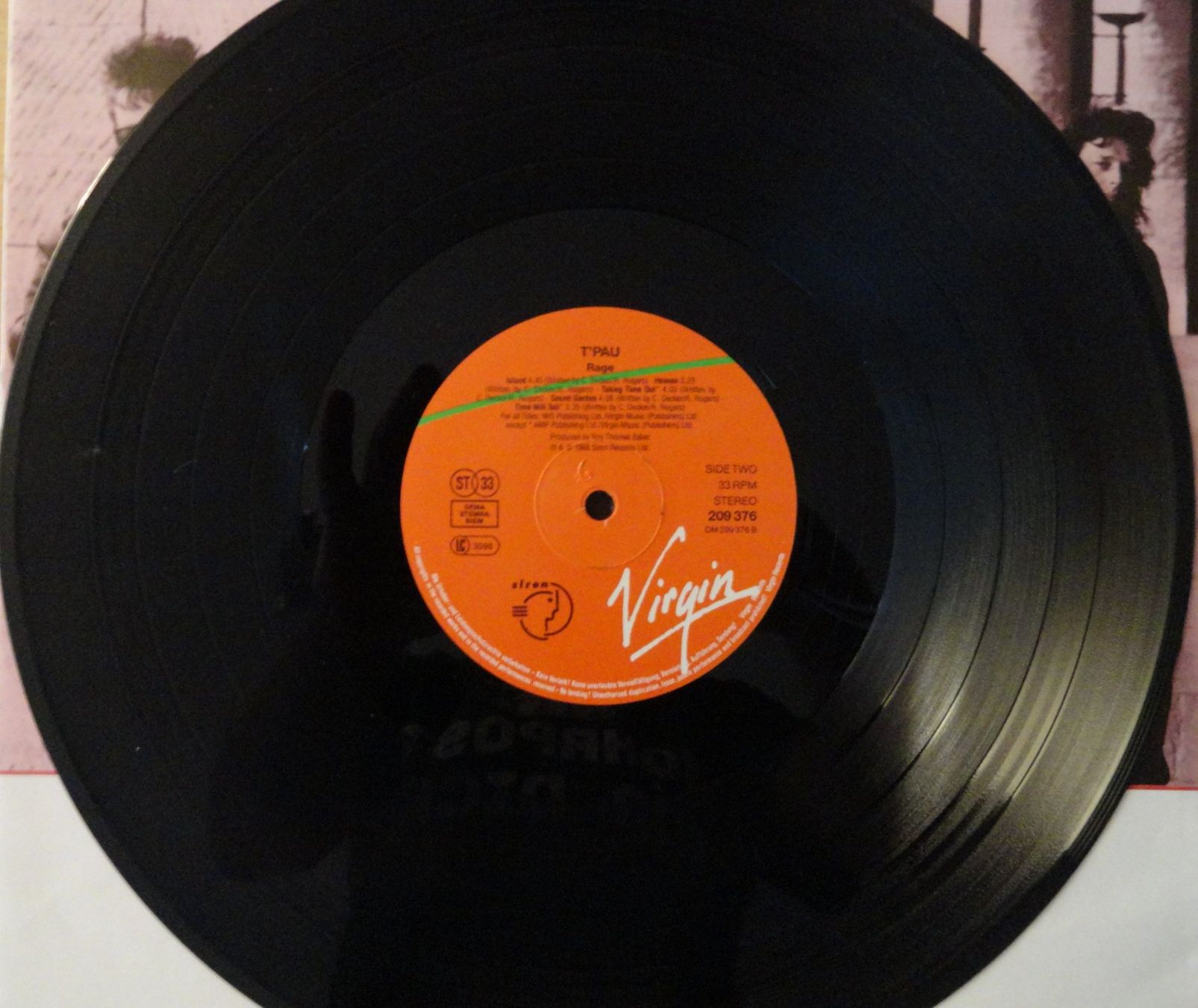 Schallplatten: T'PAU - Rage – Gebraucht aus Neftenbach von Verk13 3