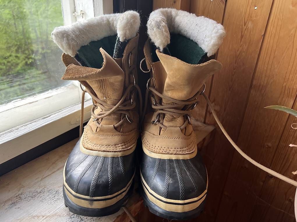 Scarpe da donna: Sorel Winterstiefel 'Caribou' in Beige – Usato da Trogen venduto da tha_dv8x