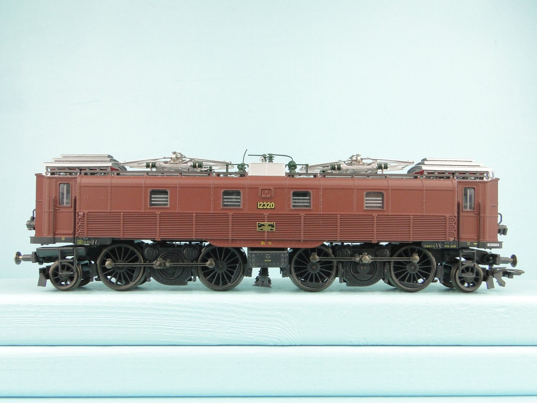 Roco Modellini di ferrovie: Roco 4191B SBB Be 4/6 braun – Usato da Bülach venduto da Albitrain 1