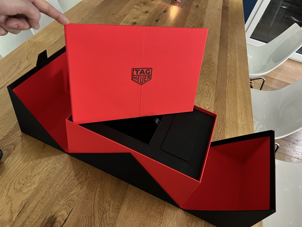 Boîte écrin TAG Heuer Vintage - Années 1990 - Noire - Occasion