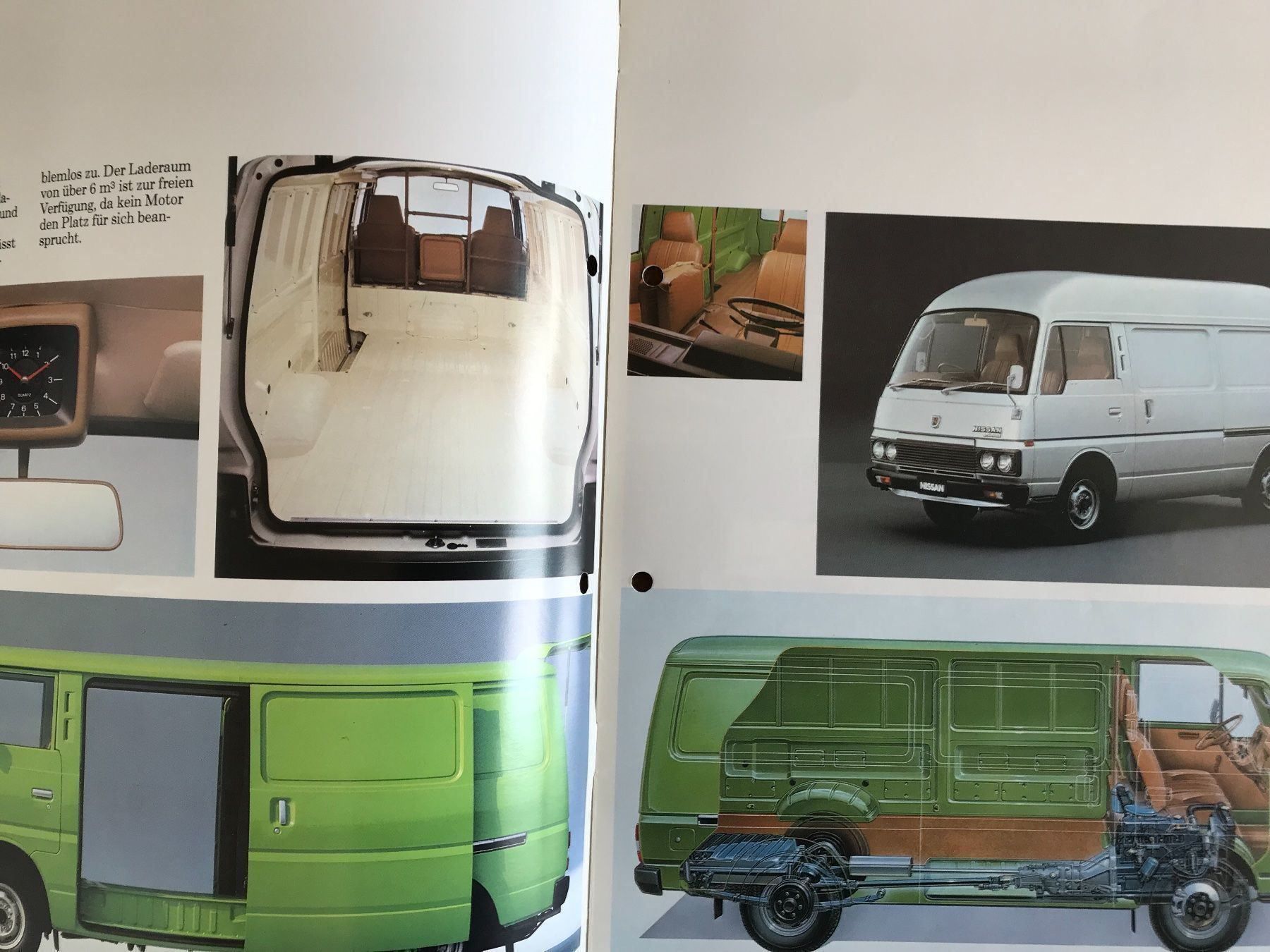 Dokumente: Datsun Urvan Prospekt – Gebraucht aus Balterswil von Jeko1967 1