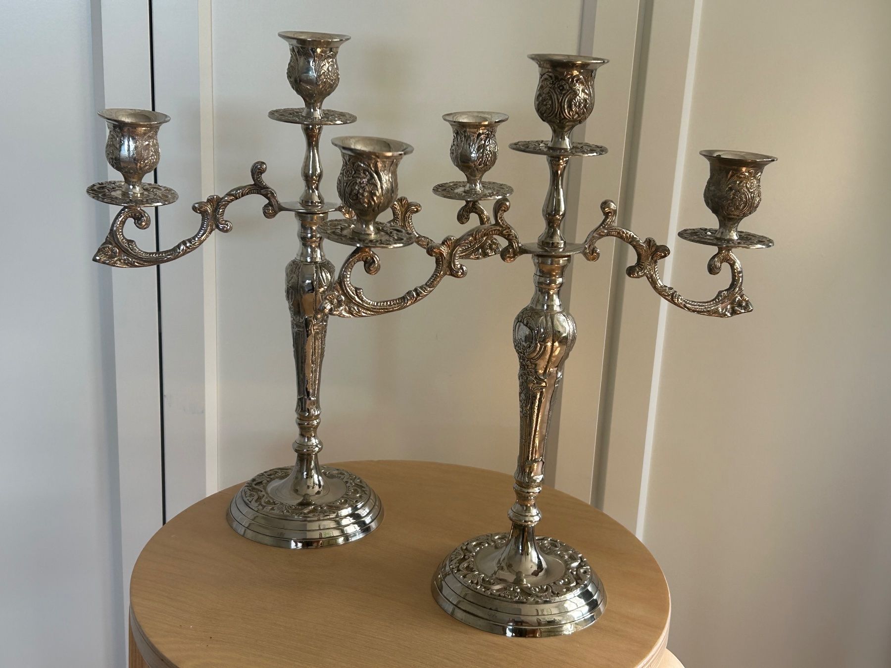 Bougeoirs: versilberte Kerzenständer – D'occasion à Luzern par lou4444