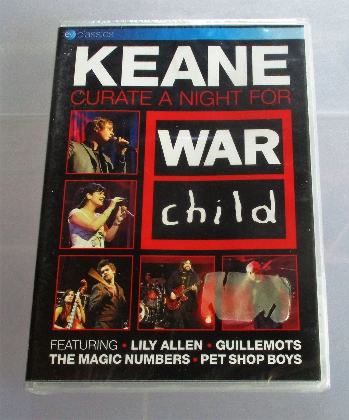 Tutti i DVDs: KEANE - Curate A Night For War Child - NEU/OVP – Nuovo e nell'imballaggio originale da Wattwil venduto da Muriel10