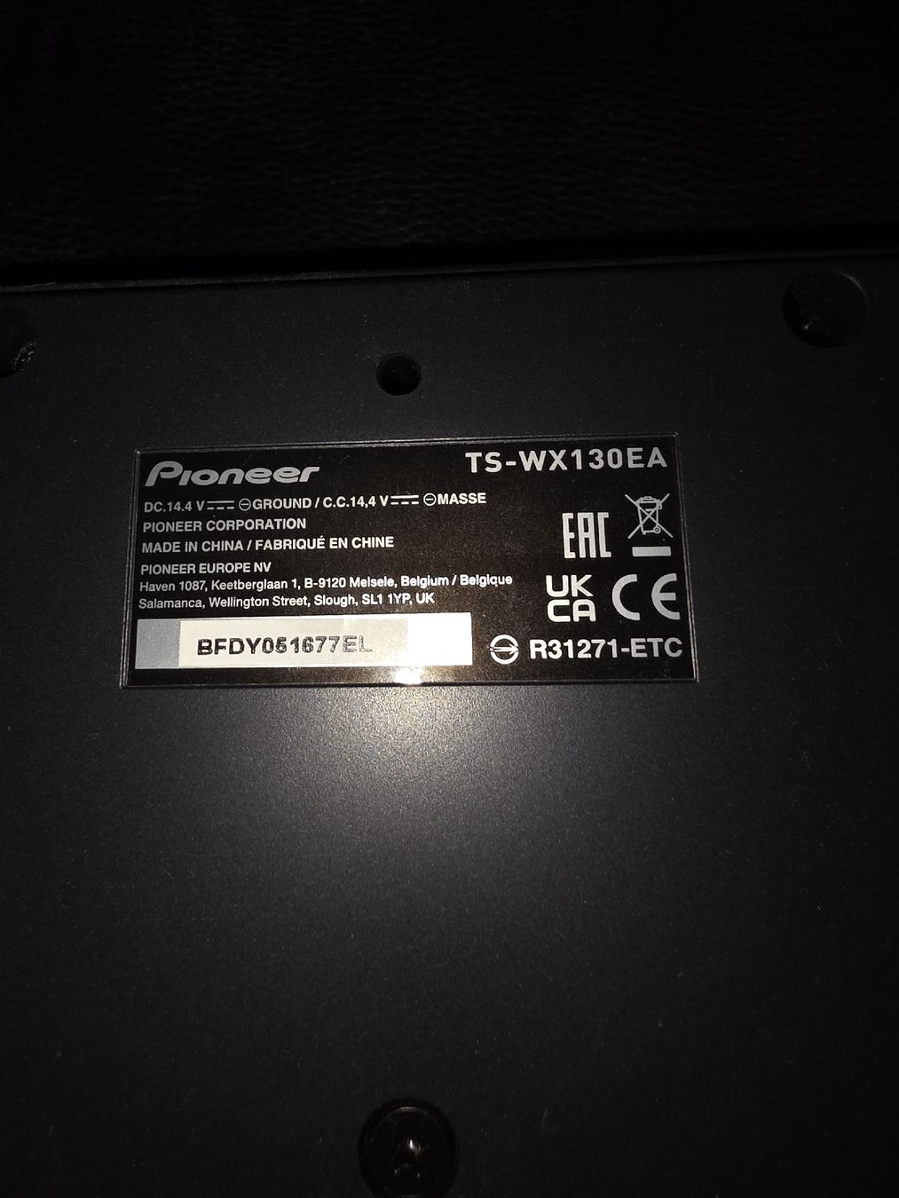 Pioneer Casse acustiche: Pioneer TS-WX 130EA – Nuovo (secondo la descrizione) da Zofingen venduto da saroman88 2