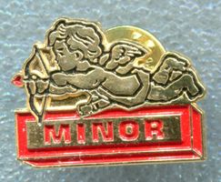 MINOR  Schokolade  rot