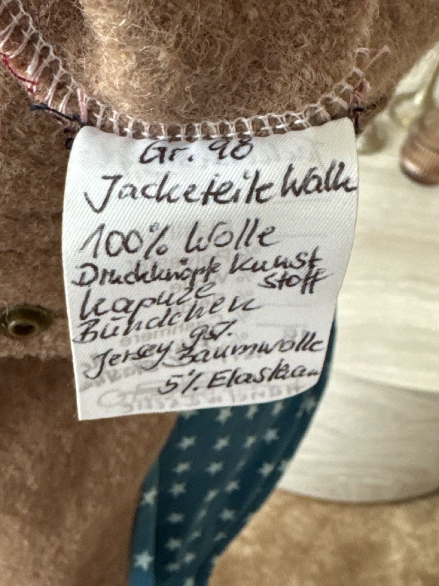 Giacche & Cappotti: Wolljacke Jungs Gr. 98, Handmade – Usato da Galgenen venduto da rpoto 3