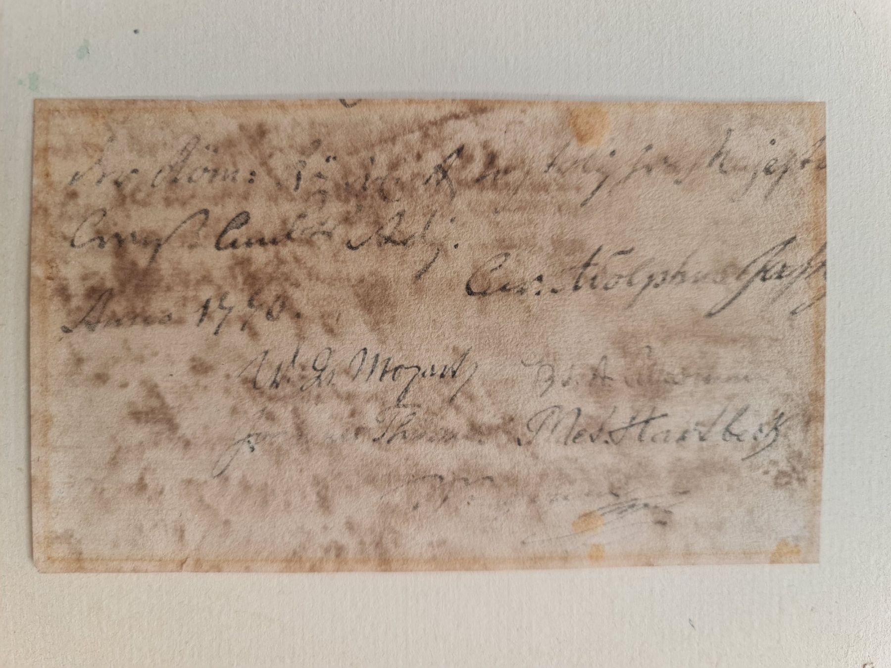 Documenti: Wolfgang Amadeus Mozart – Usato da Degersheim venduto da Tosam_Degersheim