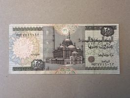 Ägypten, 20 Pfund Banknote fast UNZ