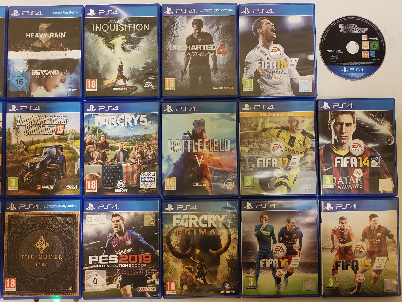 Giochi: Playstation 4 Spiele Sammlung - pro Game 6.90 – Usato da Schaffhausen venduto da _ALEJNA_ 2