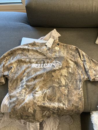Hollister camouflage dodge collab XL new