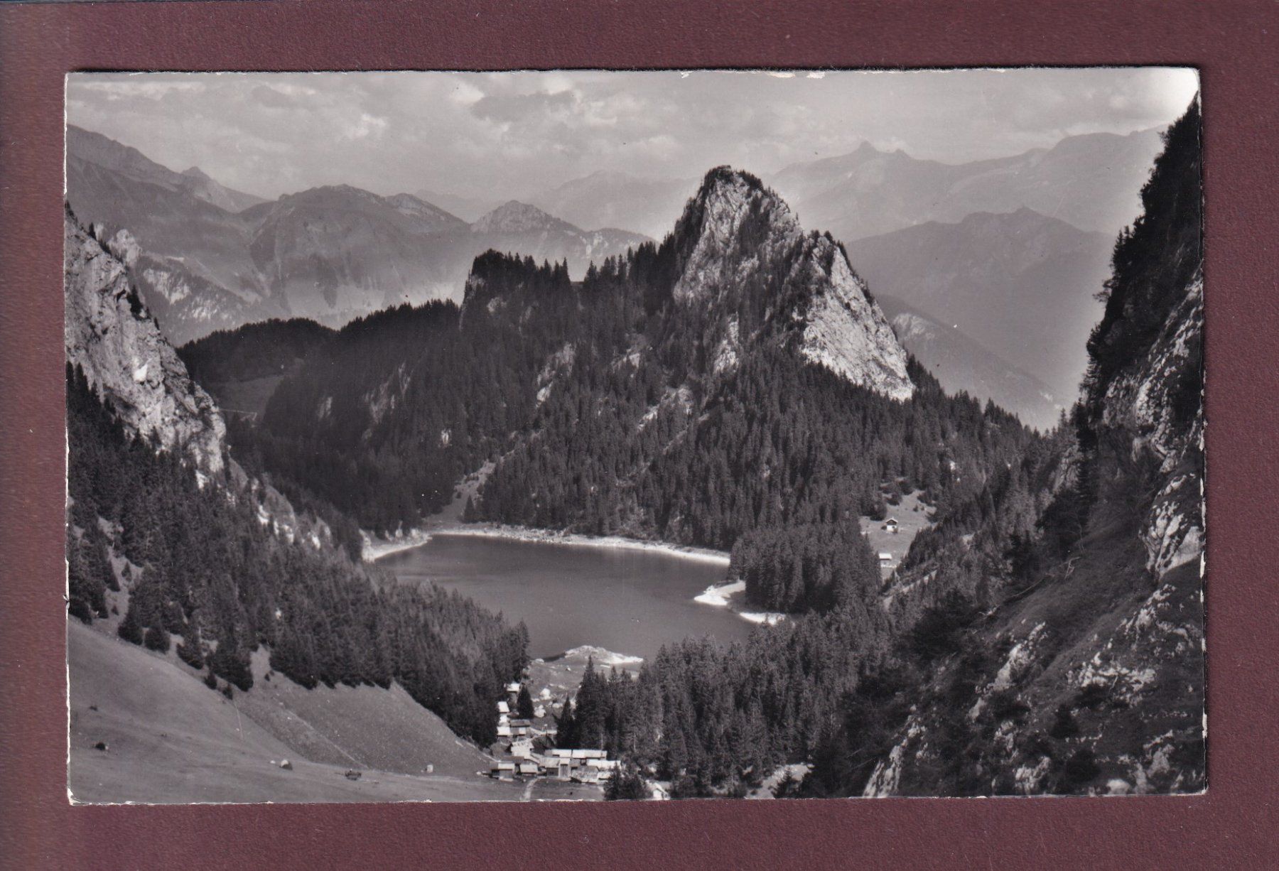 Cartoline postali: Au LAC TANAY - Obl. Bazar – Usato da Pully venduto da nicecards