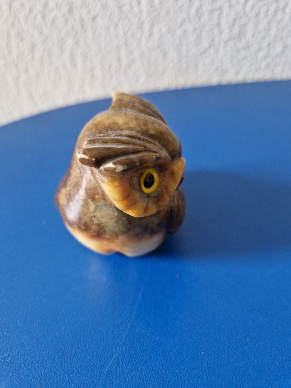 Statuette: vintage Naturstein Eule – Usato da Münchenbuchsee venduto da Aare22 3