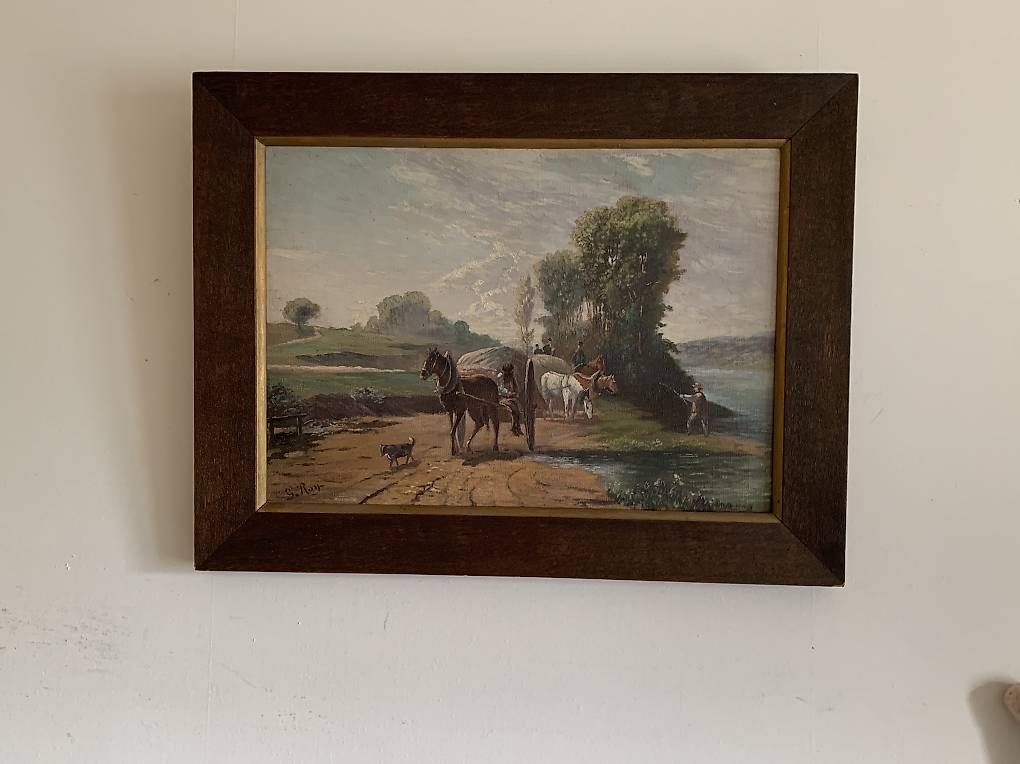 Dipinti: Tableau attelage  – Usato da Renens VD venduto da the_j68r