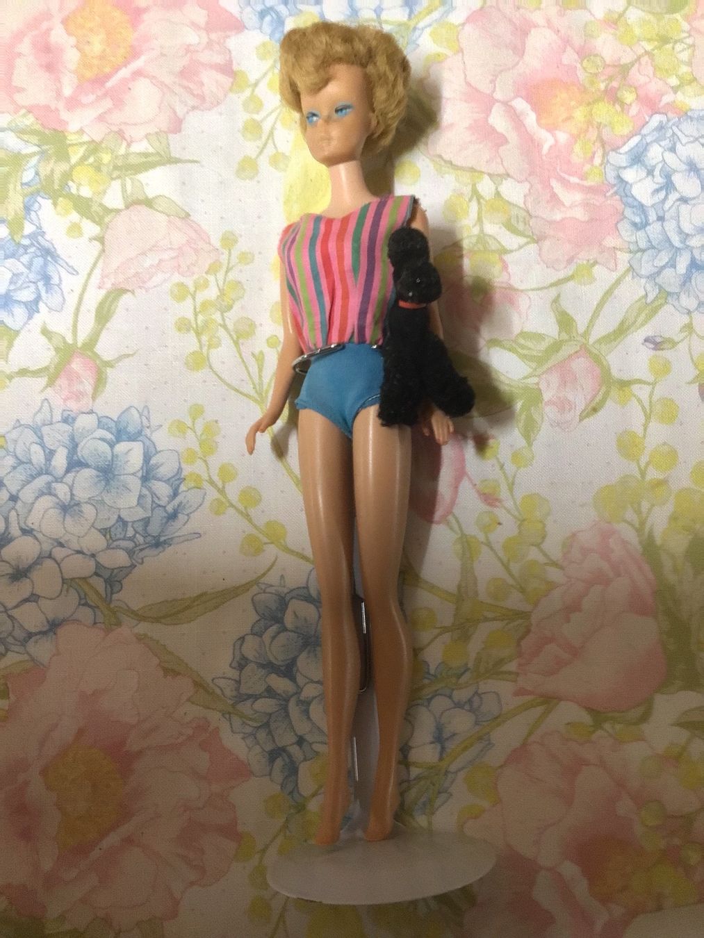Puppen: Alte Barbie mit Steiff Pudel – Gebraucht aus St. Gallen von Goldlilly 1