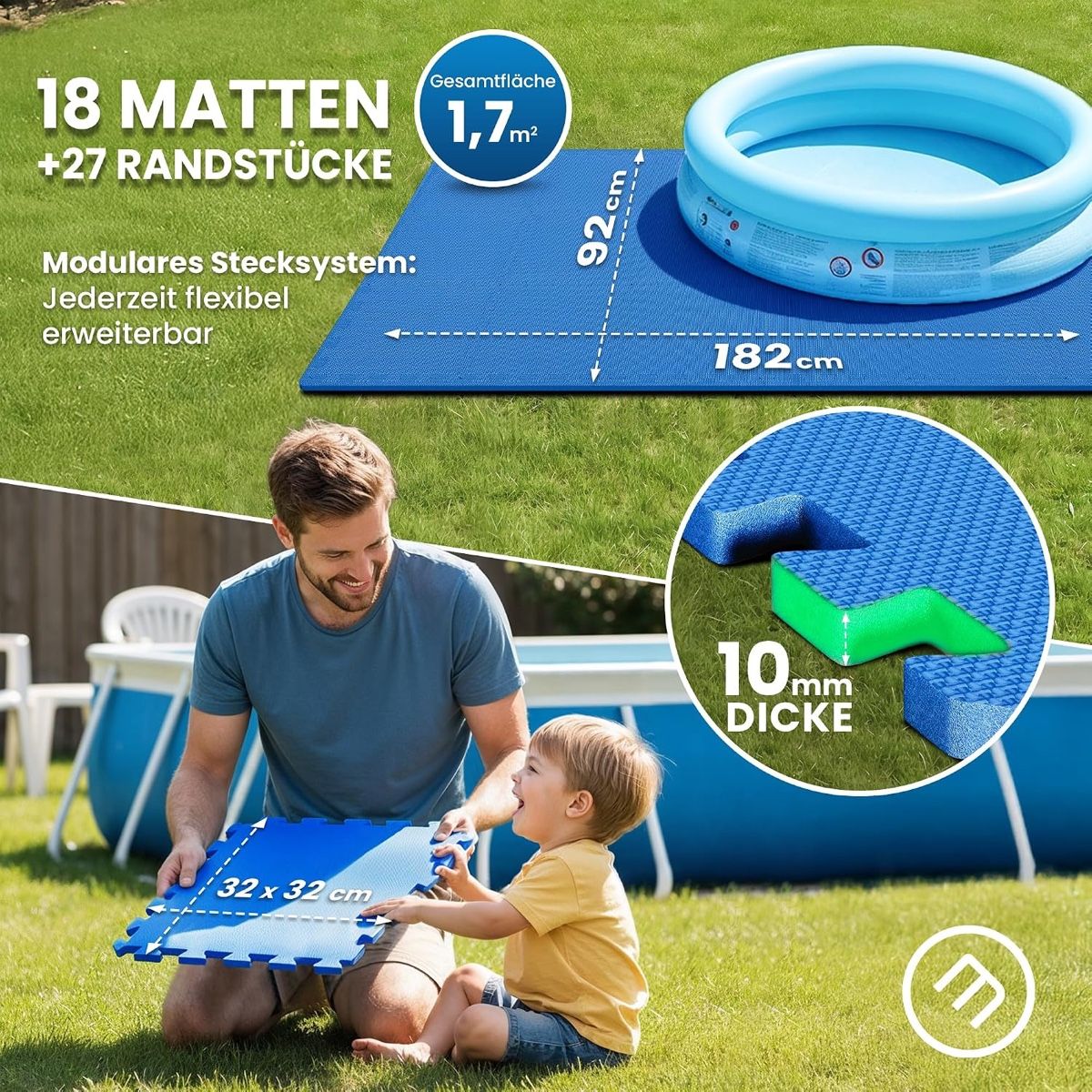 Intex Piscine: INTEX "Easy Set" Pool, Abdeckplane & Poolmatten – Nuovo (secondo la descrizione) da Schlieren venduto da Andreas_8952 6
