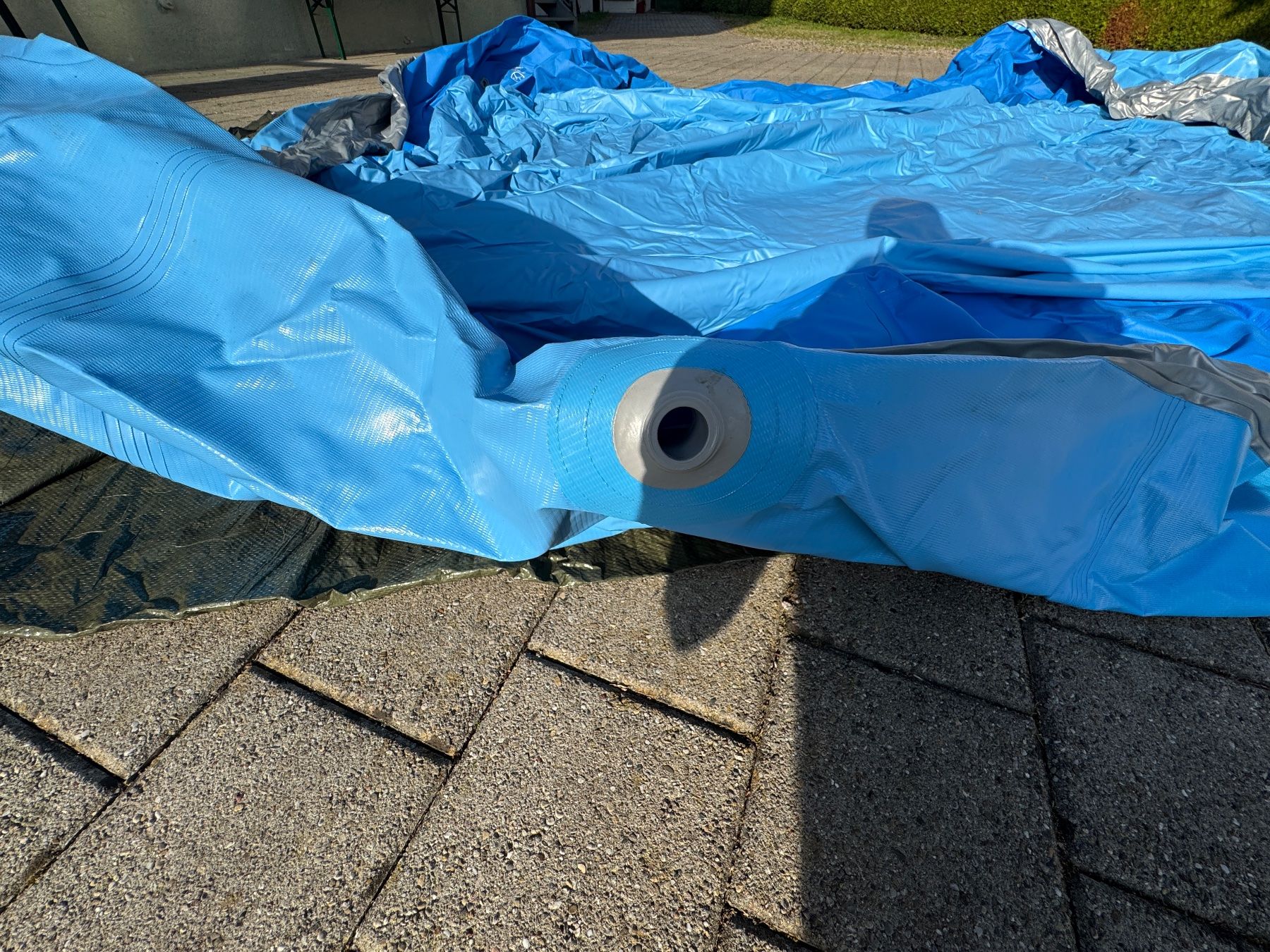 Bestway Piscine: Bestway Pool Fast Set 457x84 inkl. Filterpumpe – Usato da Dübendorf venduto da steve131190 7