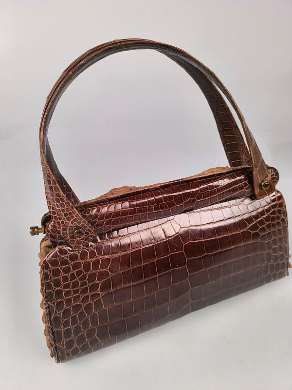 Borse da donna: Krokodil Tasche – Usato da Rüti ZH venduto da Restwert_Rueti_ZH 1