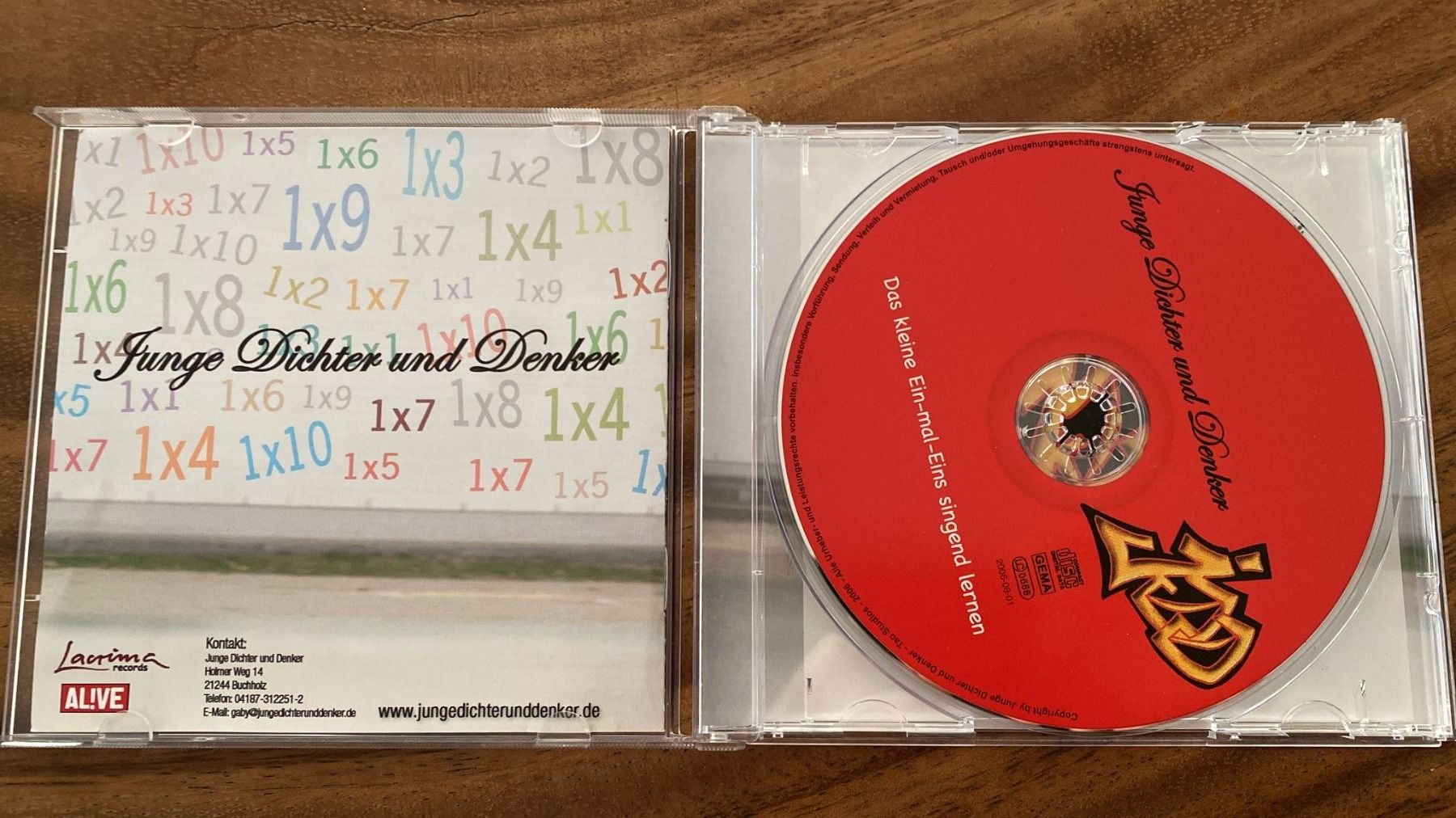 CDs: das Kleine ein mal eins singend lernen - CD - Lern Lieder – Gebraucht aus Dagmersellen von Arcticsnow2017 4