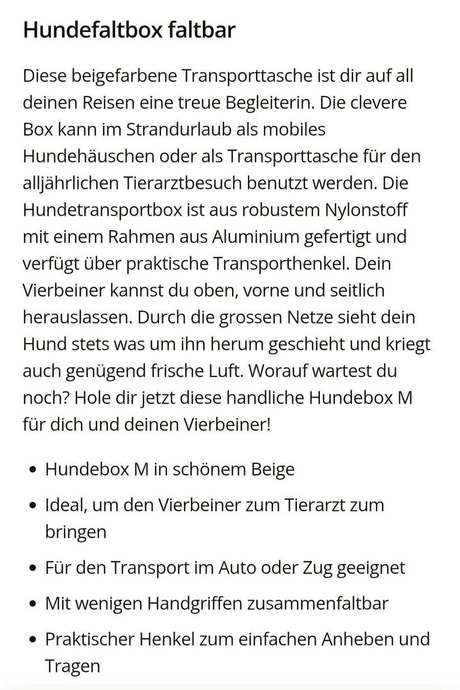 Cucce & Letti: Hundebox / Katzenbox – Usato da Lostorf venduto da _Venus_ 5