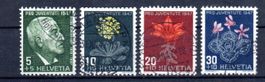 Pro Juventute kmpl. Satz 1947 gestempelt