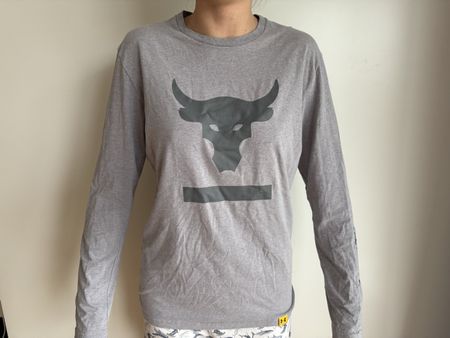 Under Armour Project Rock Shirt - Size S - Longsleeve