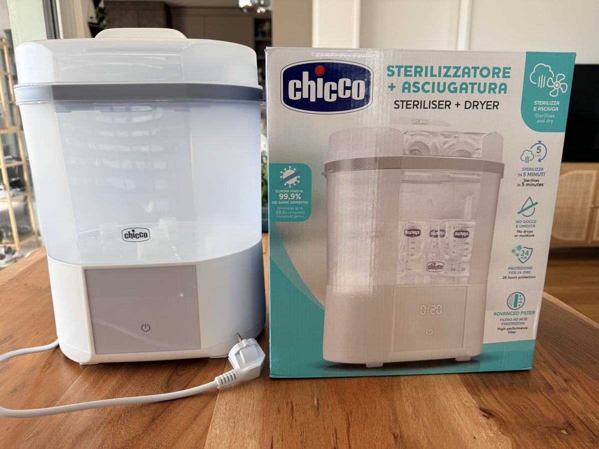 Chicco Pasti del neonato: Chicco Steriliser + Dryer – Nuovo e nell'imballaggio originale da Alpnachstad venduto da rac_ttz7