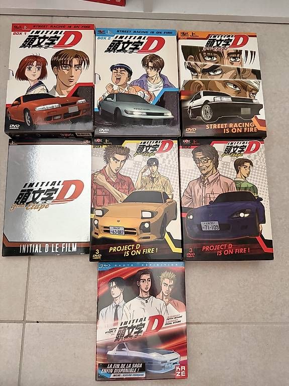 Tutti i DVDs: Initial D – Usato da Vuarrens venduto da italorico