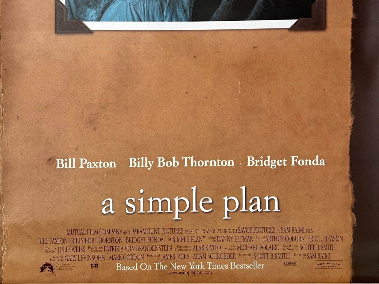 Poster & Bilder: Filmplakat a simple plan – Gebraucht aus Uster von colmo 1