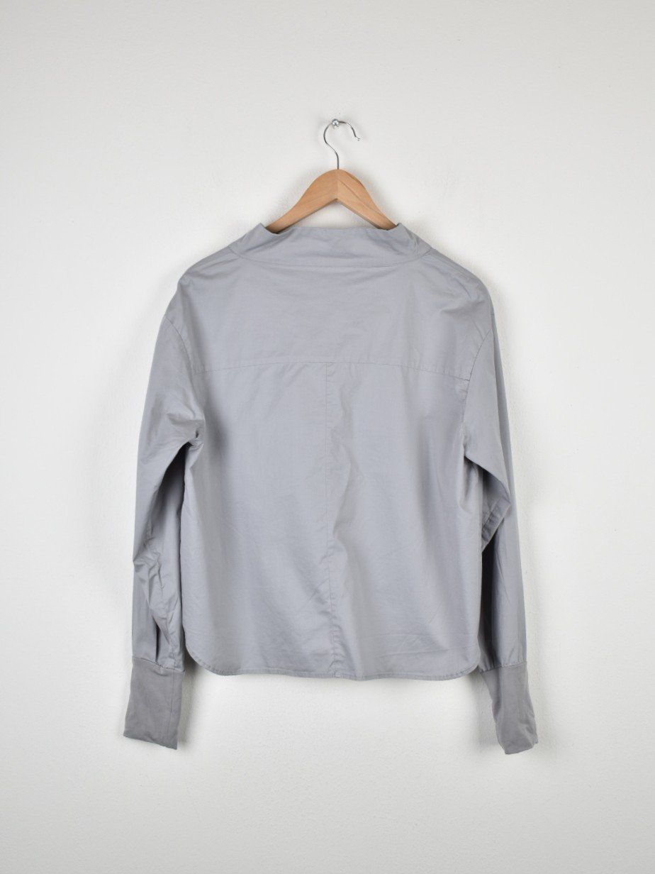 Blusen: Ania Schierholt Bluse, grau, oversized, Gr.36, Baumwolle – Neu (gemäss Beschreibung) aus Nürensdorf von 2ND_STORY 2