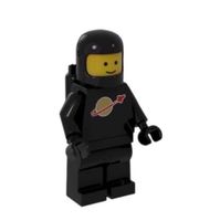 sp003 Classic Space black with Air Tanks LEGO