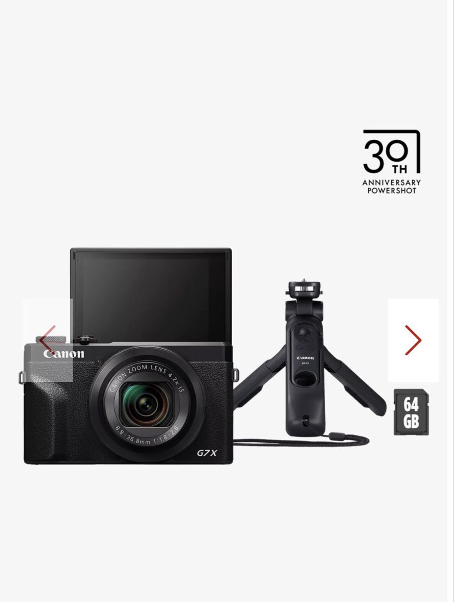 Canon Fotocamera: Canon PowerShot G7 X Mark III Premium – Nuovo e nell'imballaggio originale da Burg AG venduto da SSSSPR 2