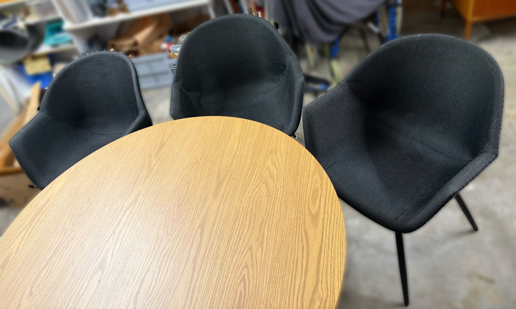 Jysk Tischset: Runder Tisch und 3 Stühle – Gebraucht aus uetendorf von madadrian
