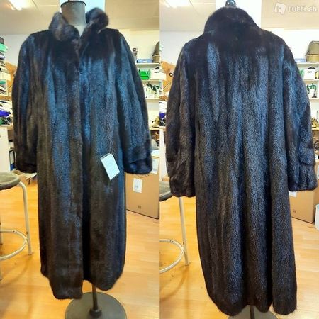Eleganter Saga Mink Nerzmantel