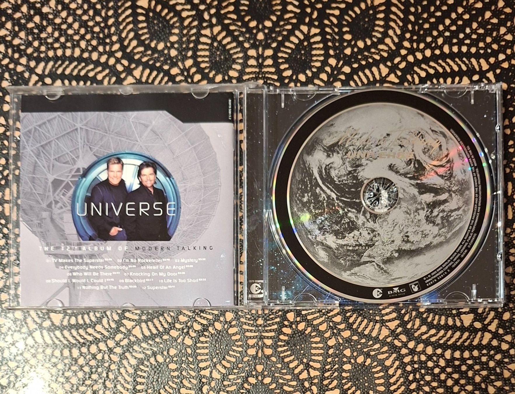 CD: Modern Talking - Universe, DE Pop CD Album 2003 – Usato da Schönenberg TG venduto da breiti12 2