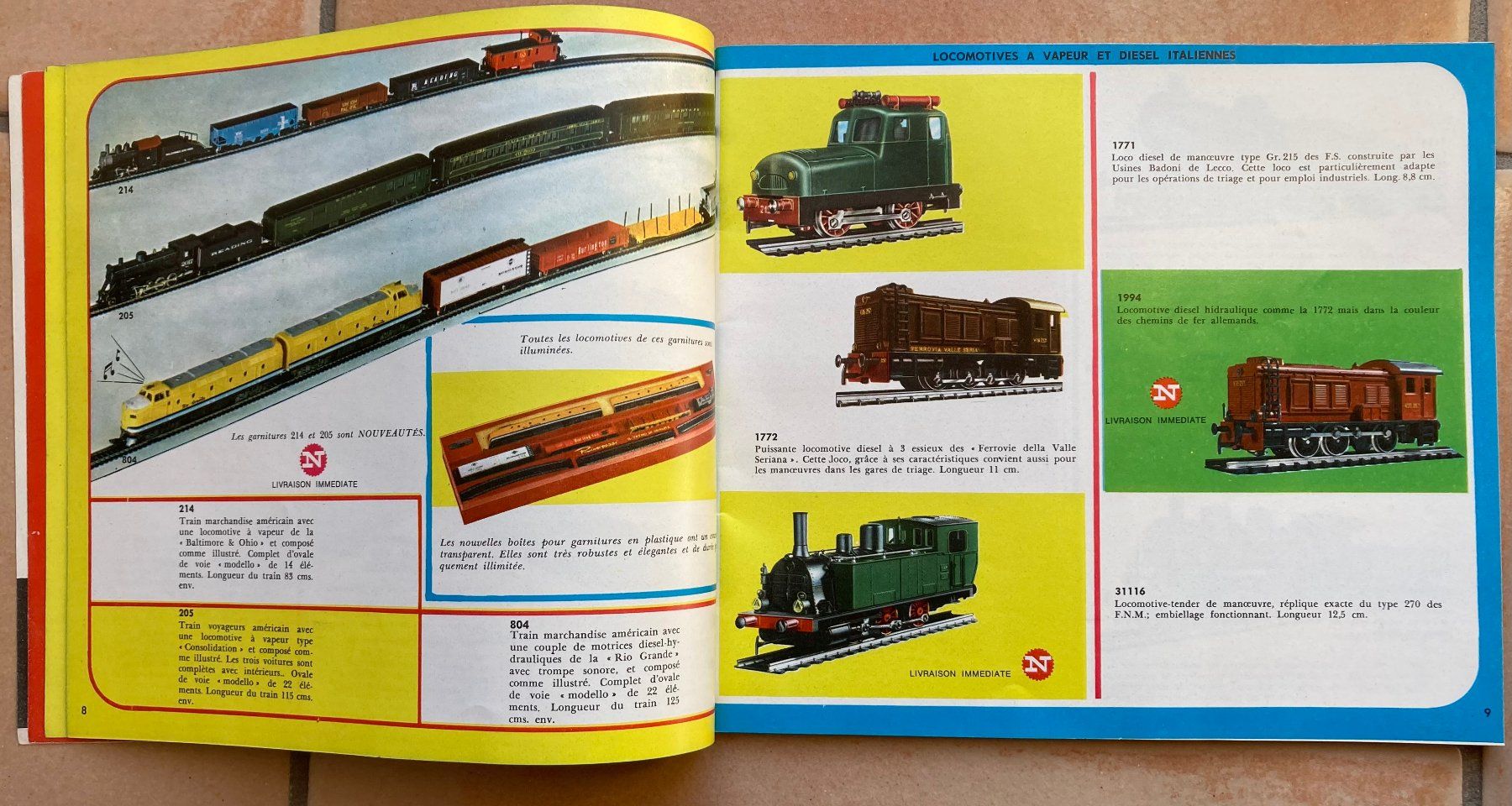 Rivarossi Trains électriques: Catalogue Rivarossi - 1965 – D'occasion à Versoix par HELVETICA_1 3