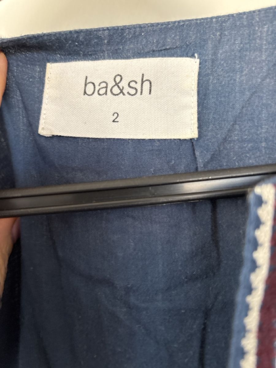 Ba&Sh Kleider: Robe courte bleue avec broderies taille 2 – Gebraucht aus Genève von bha_jcf5 2