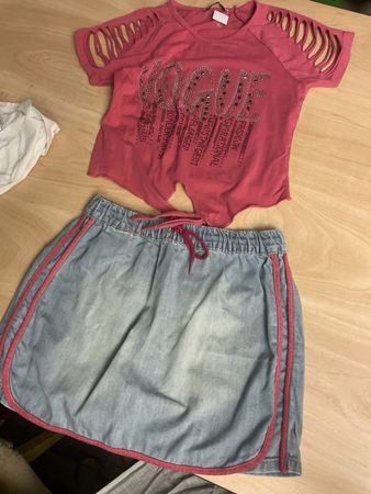 Benetton Mädchen Set Gr.150