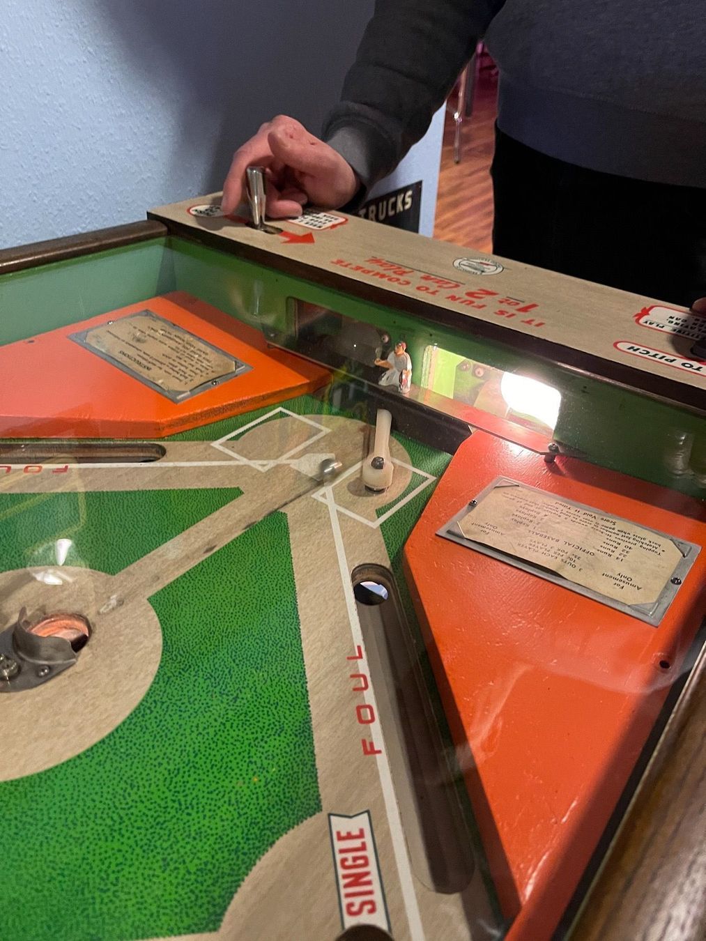 Flipperkästen: Williams Official Baseball de luxe 1960 – Gebraucht aus Horgen von Herb69 9