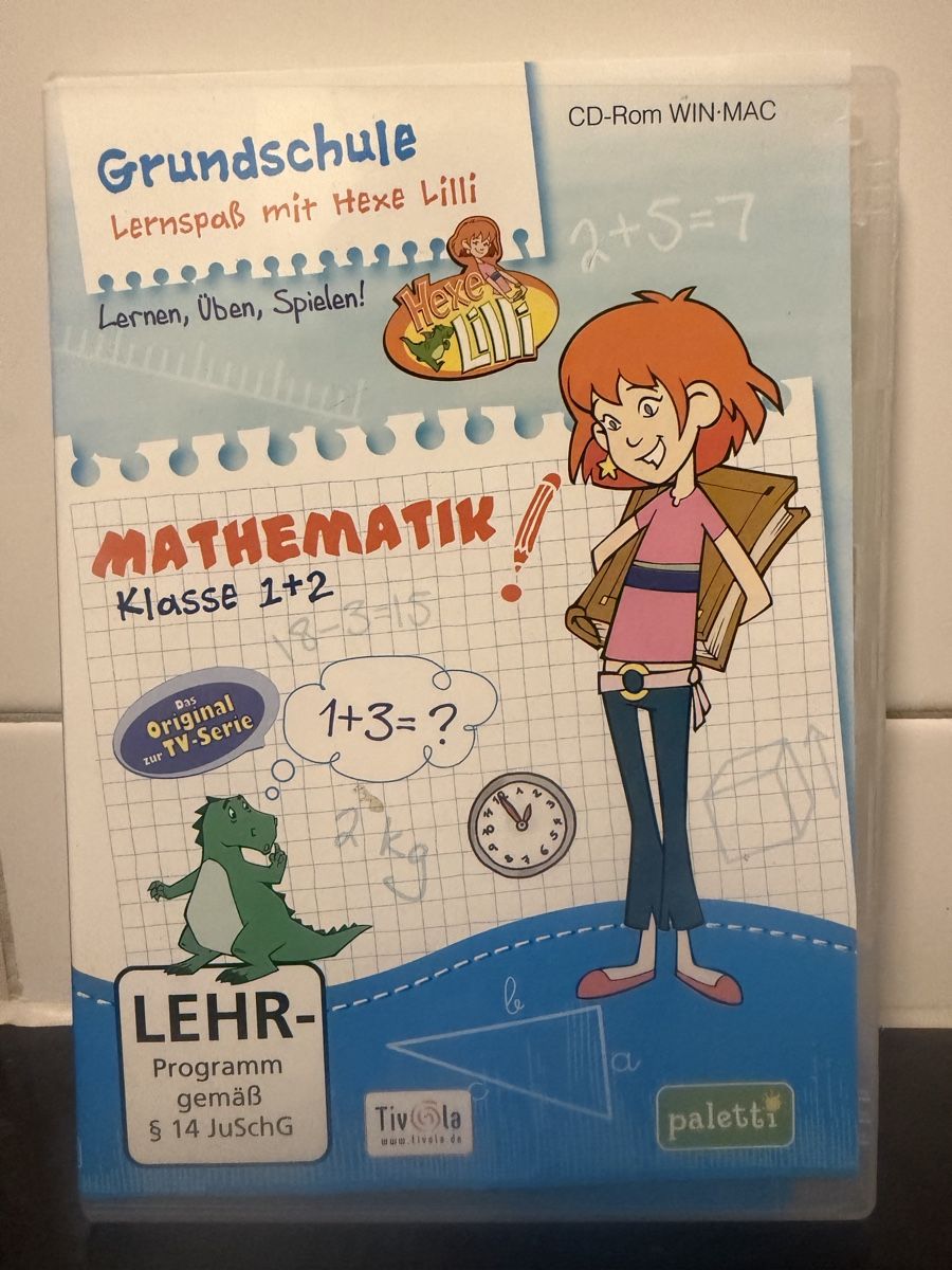 Software: Hexe Lilli Mathematik CD-Rom Klasse 1+2 Win-Mac – Gebraucht aus Lausen von Armand94