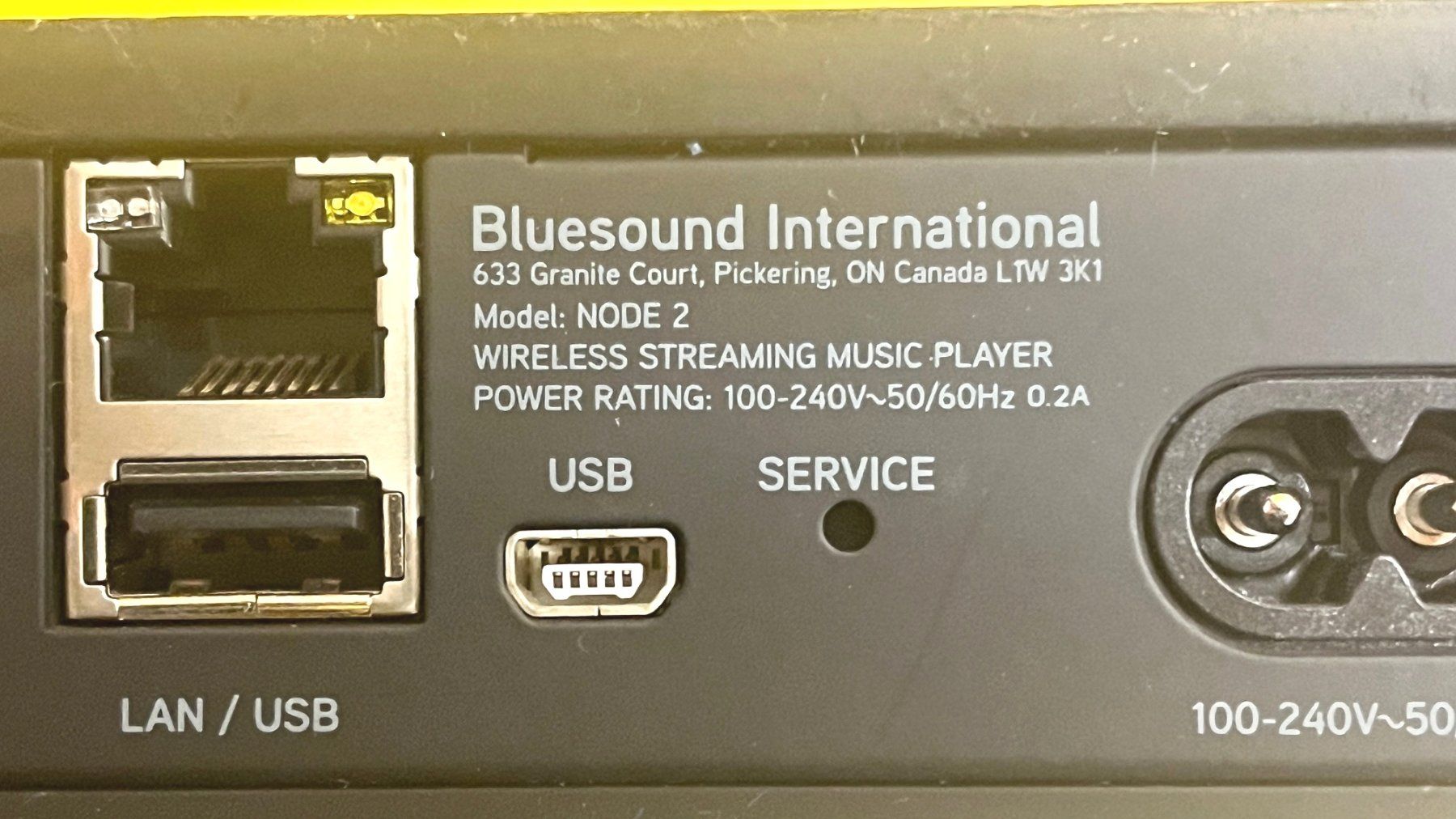 Bluesound Systèmes audio & multimédias: NODE 2 HD-Music Multiroom-Streamer – Défectueux à Bern par myrona 2