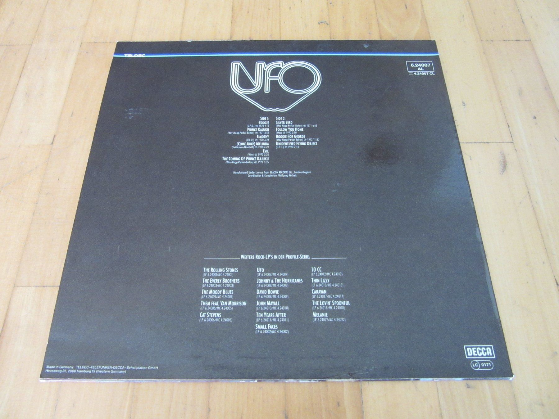 Dischi in vinile: Langspielplatte "UFO" - UFO – Usato da Degersheim venduto da Tforelle 1