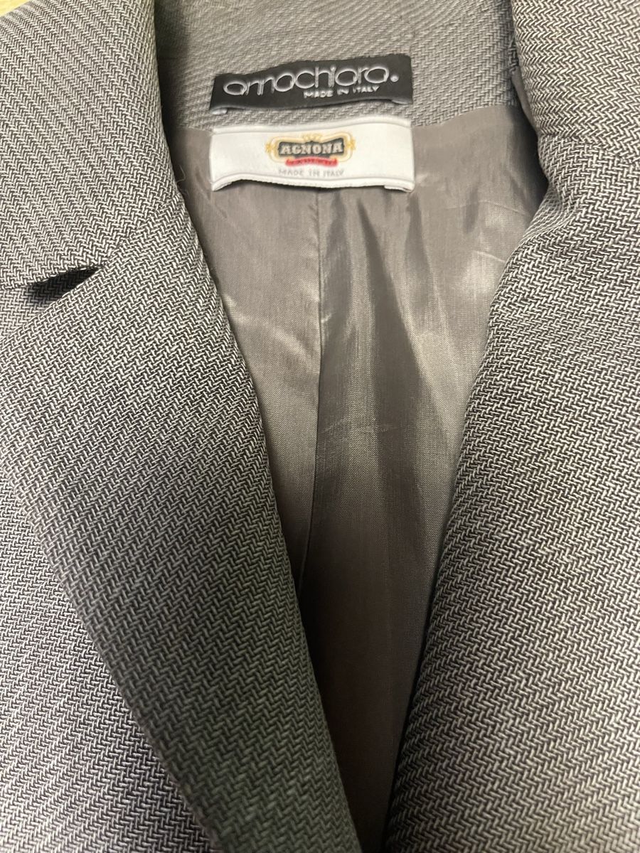 Giacche: Chic Blazer donna-lana con seta-tg M/L – Nuovo (secondo la descrizione) da Gordevio venduto da LanaZimm 3
