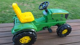 John Deere kinder traktor mit anhanger