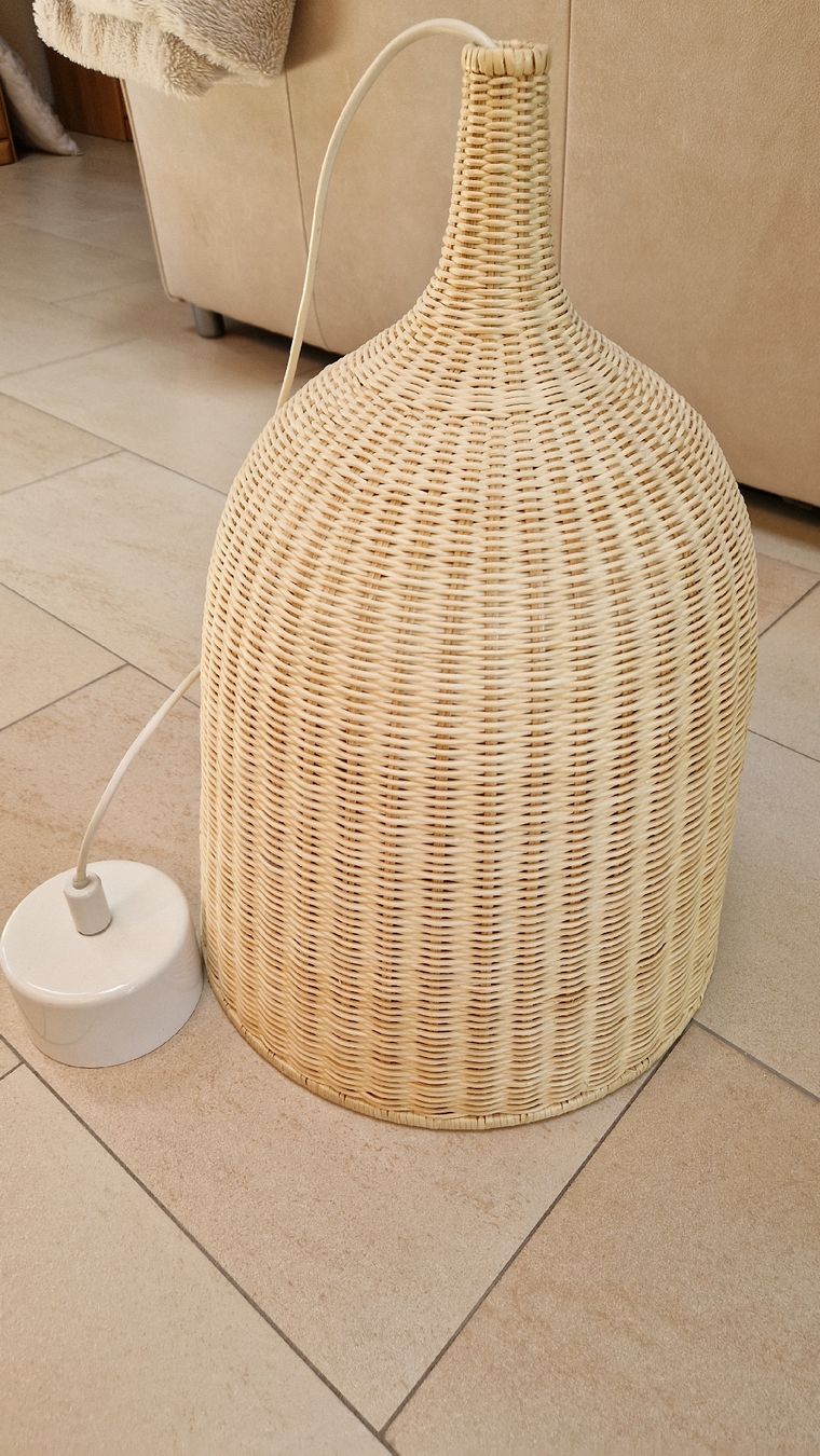 Ikea Lustres & lampes de plafonds: Korb-Hängelampe – D'occasion à Einsiedeln par patty01